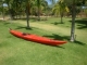 Aquaterra Scimitar 15'-2 x 24 Polyethyene Touring Kayak with sealed bulkheads and hatches. Perfect for beginner or advanced paddler. Handles very well in the open sea and excellent on flat water. Is very stable and has good speed. It's in excellent condition. As you can see this kayak is in good condition