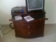2 nice size mahagony dressers or large nite tables 32in wide with 3 nice size drawers each. They also have a pullout so you can place drinks /coffee so as not to stain the top corizone@hotmail. Com