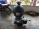 Swimming pool filter. Silica sand filter with a Sta-Rite 1 1/2 HP. pump
used very little