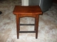 Two solid wood bar/counter stools Made in canada hardly used
