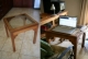 The wooden table with a glass cover, in good condition. Great for computer! eva3@inbox.ru  8298066612