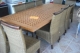 exeptionable table teak with 10 chairs
price 45.000 pesos
tel 829.885.7919