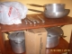 set of pots restaurant 5 + 5 new knives, value $ 550 price 10,000 pesos
email:videosteven@virgilio.it