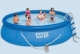 Swimming Pool (new) (15’) – (Intex, Above-Ground, Easy-Set, Krystal Klear Saltwater System) 809.779.1747