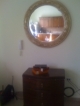 Nice elegant mirror bevelled mirror circular 90us ,and beer budget mirror large in solid wicker 55us 8295592056 wimbletone@gmail. Com