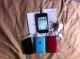 iphone 3g unlocked,original charger, earphone and protector cover to choose (black, red or blue) original from apple. good conditions original box.
contact me at 829633 1019 ask for miguel
