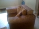 Ver nice 4 piece living room set in natural grass wicker 1 couch ,2 separate seats,1 coffee table, and 4 comfortable bar stools. This is about a third of the price 500 us for all wimbletone@gmail. Com for pictures and more info