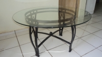 Dominican Classified Ad: Table - glass&metal. 200 usd. yury161@hotmail.com or 8093951397 Table - glass&metal. 200 usd. yury161@hotmail.com or 8093951397