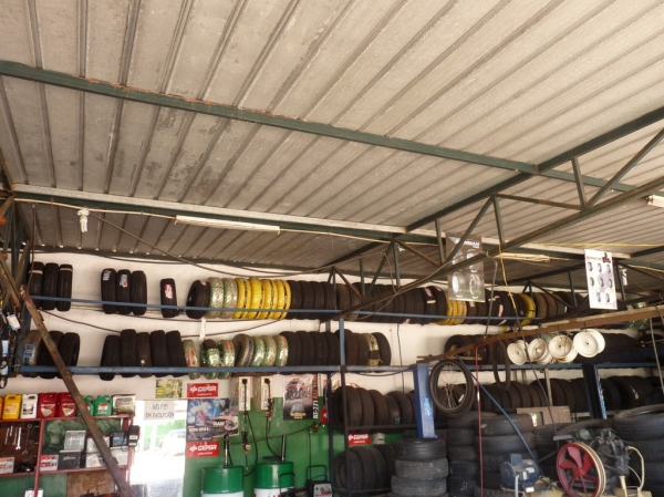 Special workshop tire for change and full service vacation rental in Cabarete
