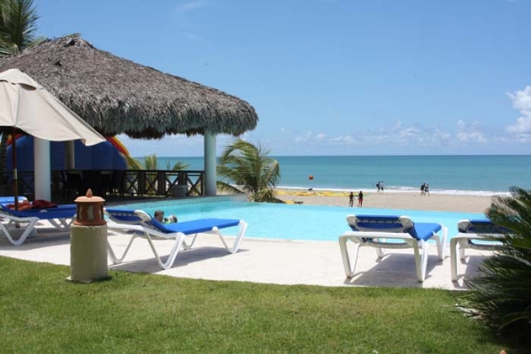 Large 3 bed penthouse apartment on the beach vacation rental in Cabarete