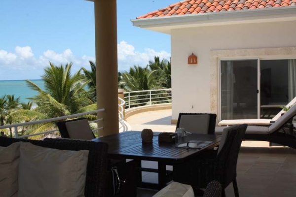 Large 3 bed penthouse apartment on the beach vacation rental in Cabarete