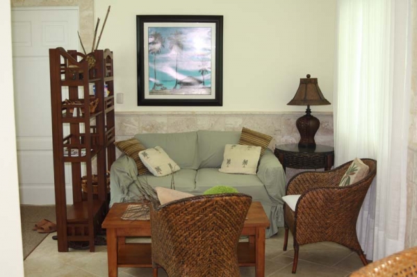 Quiet fully furnished beachfront apartment vacation rental in Cabarete